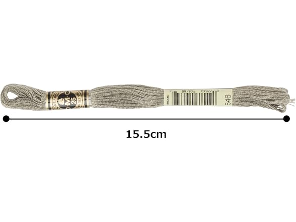 DMC 6-Strand Embroidery Cotton Floss, Dark Beaver Grey