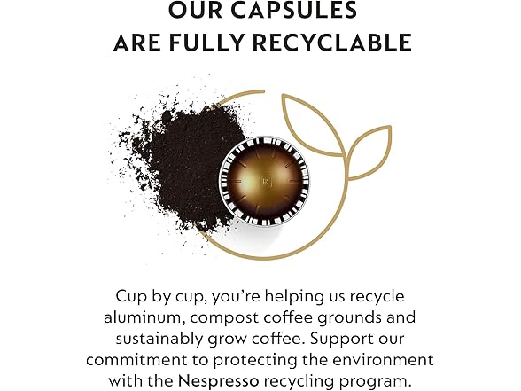 30CT Nespresso Capsules Vertuo, Double Espresso Scuro