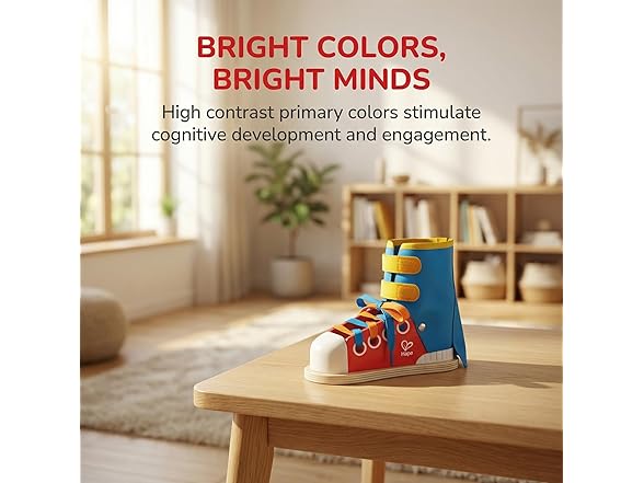 Hape Tie-It Lacing Sneaker Toy