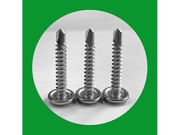 410 SS #8x1 Tapping Screws 100pcs