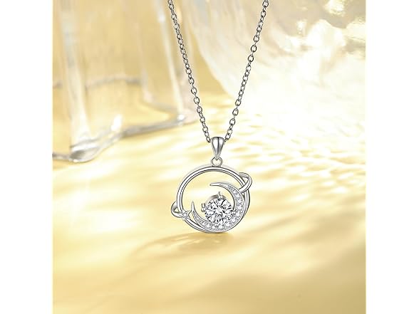 YV-cozx Moon Necklaces 