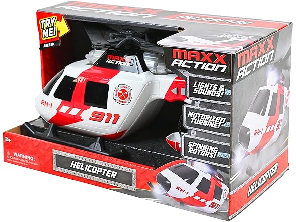 Sunny Days Entertainment Maxx Action Large Helicopter