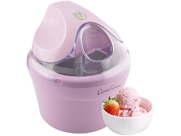 Classic Cuisine Ice Cream Maker 1QT Ice Cream Machine