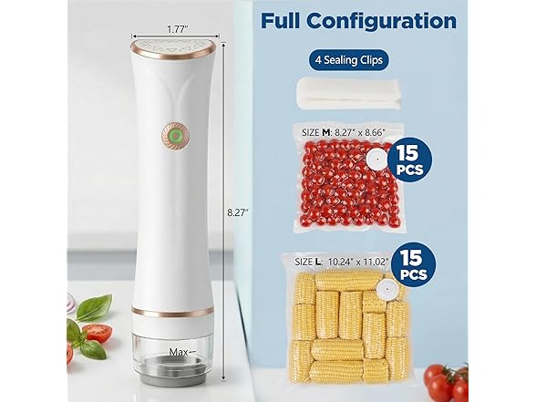 SAMSICHI Handheld Vacuum Sealer