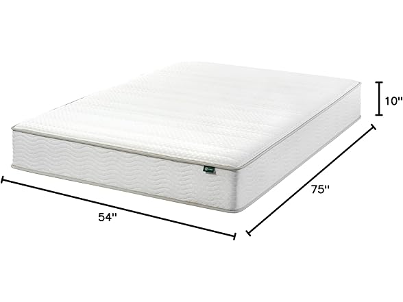 Zinus 10 Inch Foam and Spring Hybrid Matress