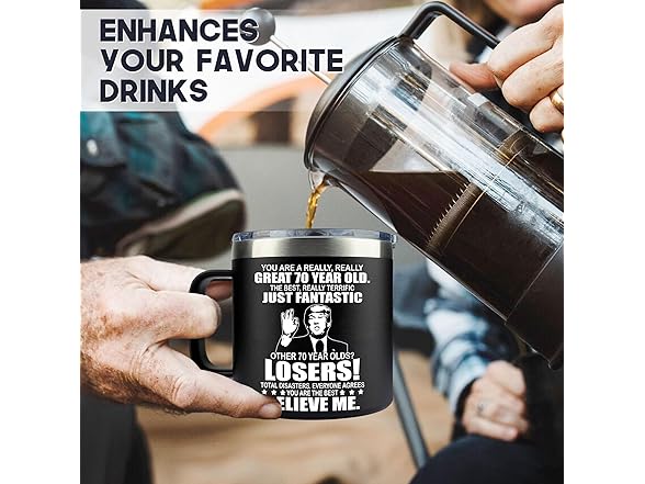 VIWIS 70th Birthday Gifts for Men, Dad