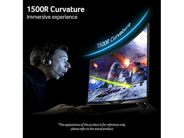 Acer NITRO EDS320Q S3 Curved Gaming Monitor 31.5"