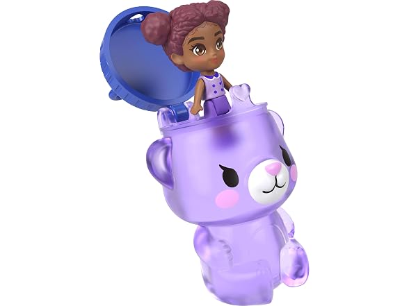 Polly Pocket Dolls and Playset, Blueberry Besties Compact