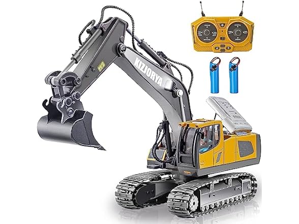 KIZJORYA Remote Control Excavator Toy