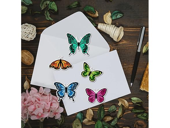 GLOBLELAND Butterfly Clear Stamps for DIY
