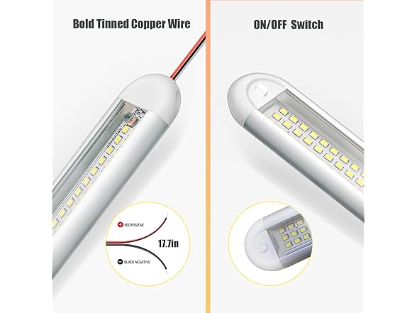 DreamAug 12V LED Light Bar 8pk