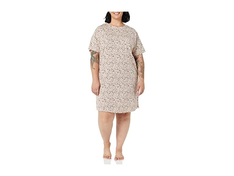 Amazon Essentials Womens Cotton Modal Sleep Tee - Gallery 6