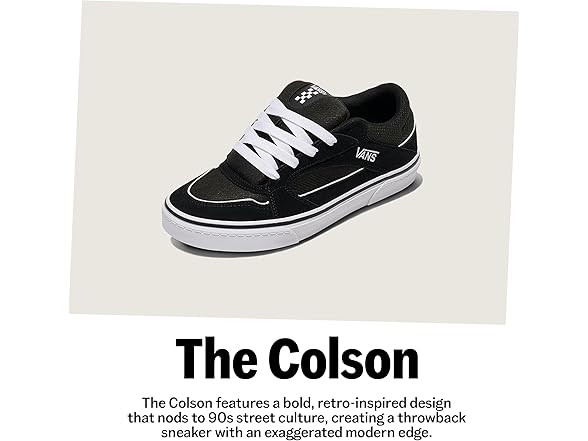 Vans Men's Colson  Retro Sneakers, '90s , 11