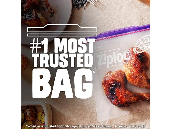 Ziploc Heavy Duty Gallon Storage Bags Bulk Bags