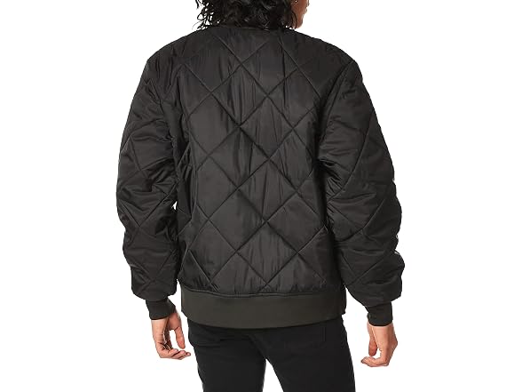 Dickies Men (3XL) Diamond Quilited Jacket Black