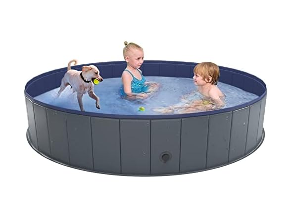 Niubya Foldable Dog Swimming Pool