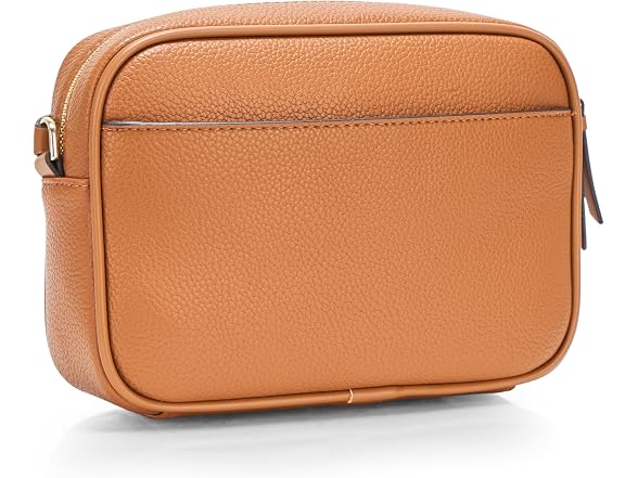 HALSTON H Jerry Embossed Pebble Top Zip Crossbody