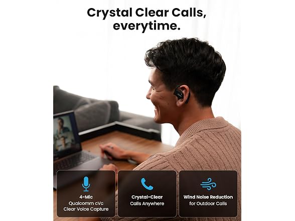 Cleer ARC 4 Plus Open Ear Earbuds - Gallery 8