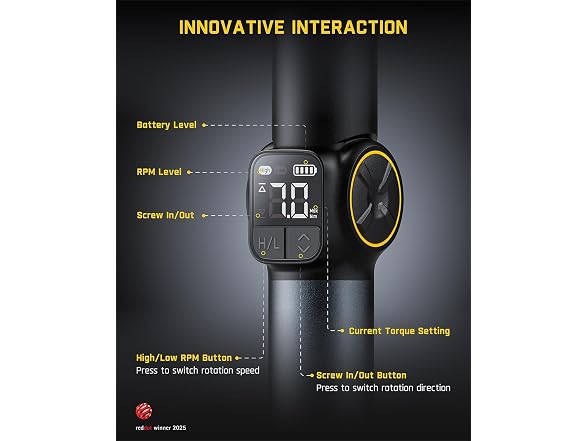 FANTTIK Cordless Tech DIY Electric Screwdriver