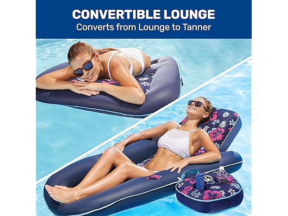 Aqua Campania 2-in-1 Pool Float Lounge