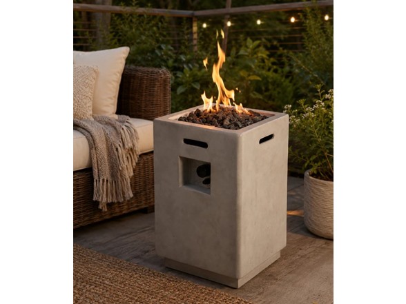 Hakol Pillar Fire Column Propane Gas Fire Pit