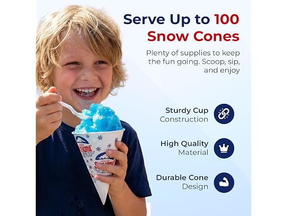 Concession Essentials Snow Cone Kit