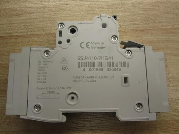 Siemens 5SJ4110-7HG41 120/240V 10 Amp 1