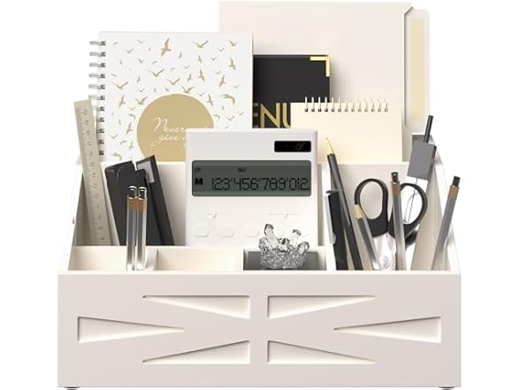 BELO VALE Large Desktop Mail Organizer