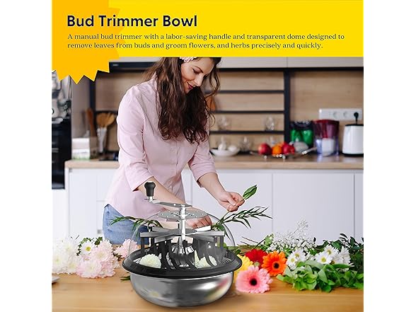 iPower Bud Trimmer 16in w/Pruner