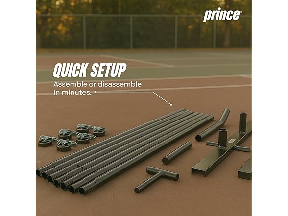 Prince Full Court Pickleball Net + Wheels