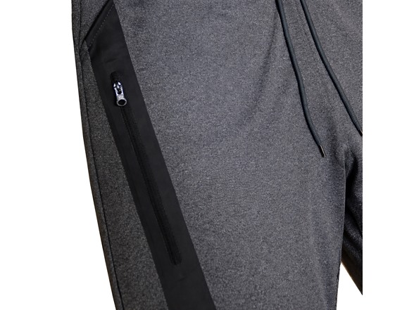 3Pk Asst Womens Tech Joggers w-Stripe Zip Patch