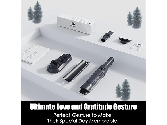 Kanpets VX7113C KANPETS CORDLESS MINI VACUUM - GRAY