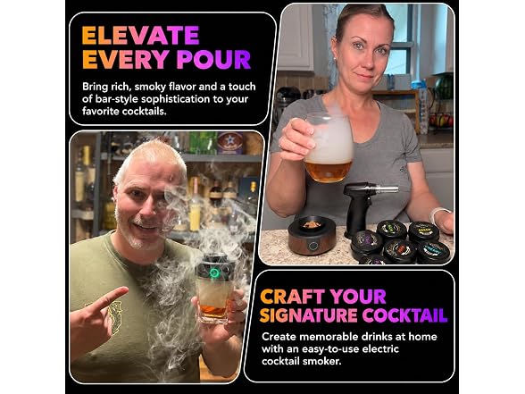 Electric Whiskey Smoker Kit