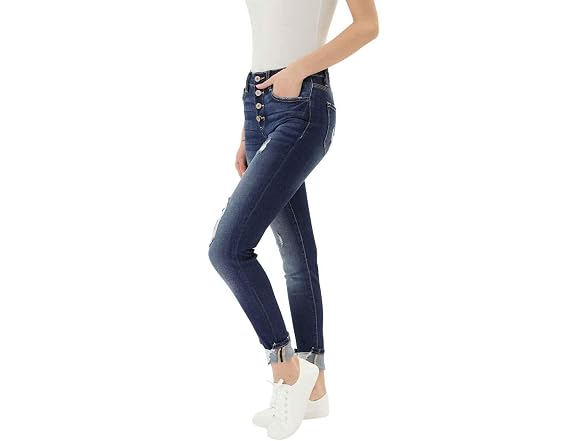 Kan Can Women (26) High Rise Button Fly Jeans