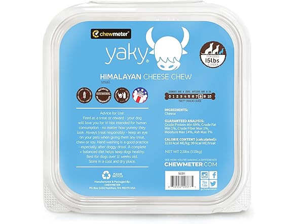 Himalayan Dog Yaky Himalayan Cheese Chews
