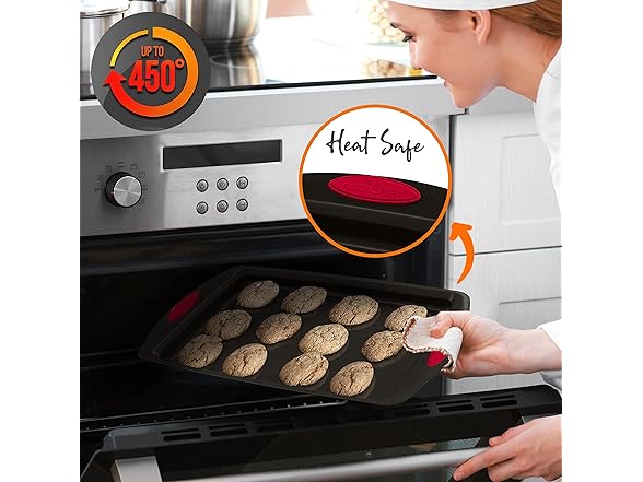 NutriChef 6-Piece Baking Pan Set