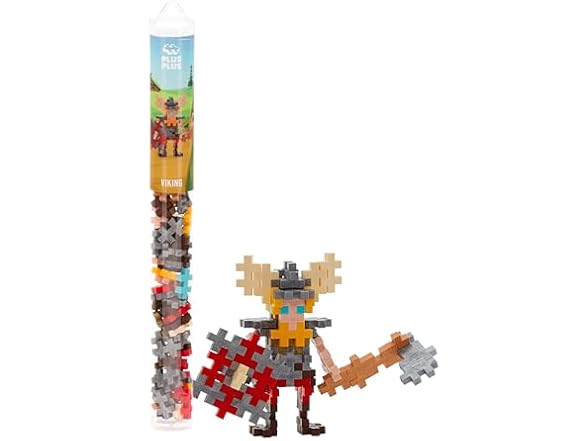 Viking 3D Figure Building Block Set