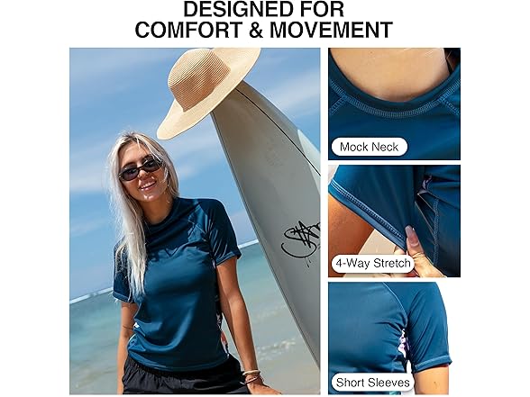 Kanu Surf Women's Darren Navy Rashguard (XL)