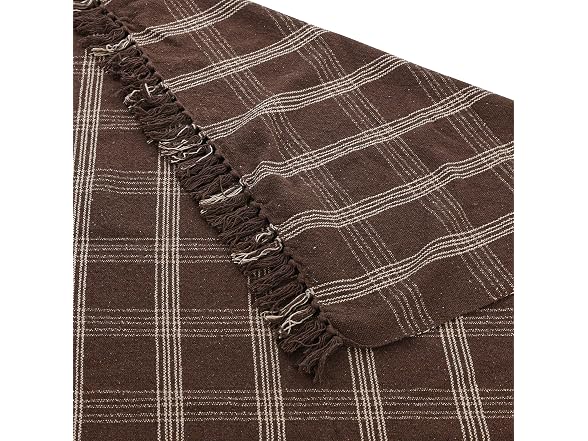 Creative Co-Op Recycled Cotton Blend Throw