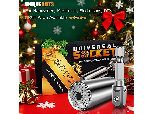 HANPURE ELF-TT-003 Super Universal Socket Gifts for Men