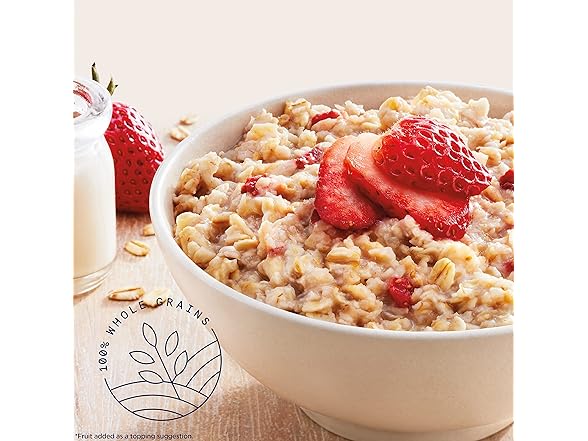 44PK Quaker Instant Oatmeal Fruit & Cream Variety