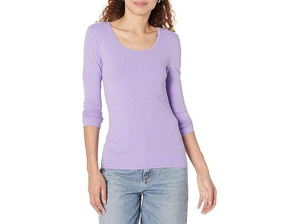 Amazon Essentials Women 2-Pack Long Sleeve Rib