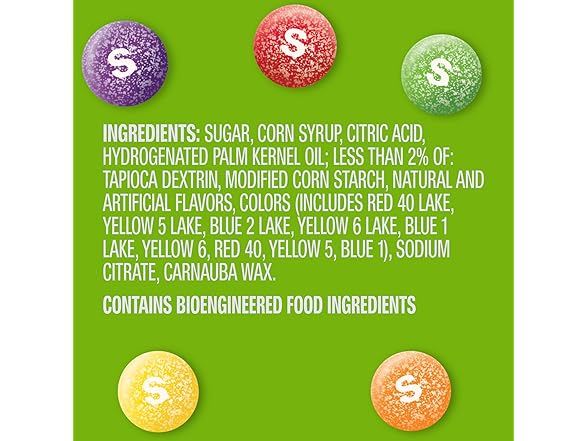 SKITTLES Sour Chewy Candy, Share Size, 13.7 oz.