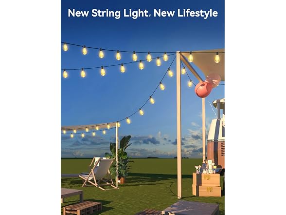 Brightever 75FT Solar String Lights - Gallery 7