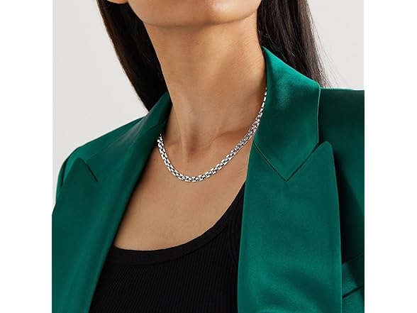 A Golden Cloud Silver Necklaces