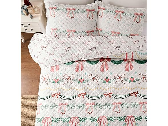 Avanti Linens Reversible Quilt Set, Queen