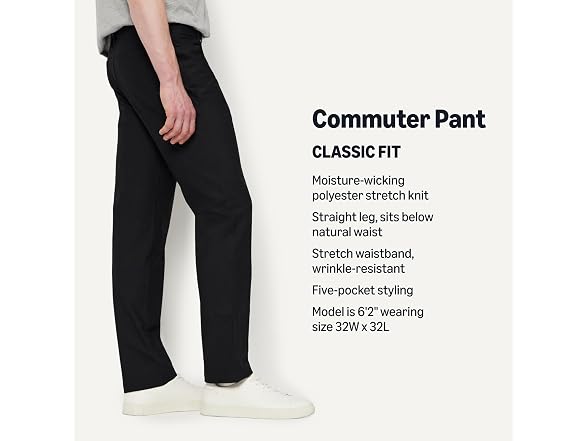 Amazon Essentials Men Classic 5 Pocket Pants