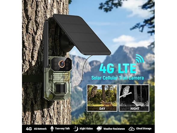 SiloPosh 4G LTE Cellular Trail Camera