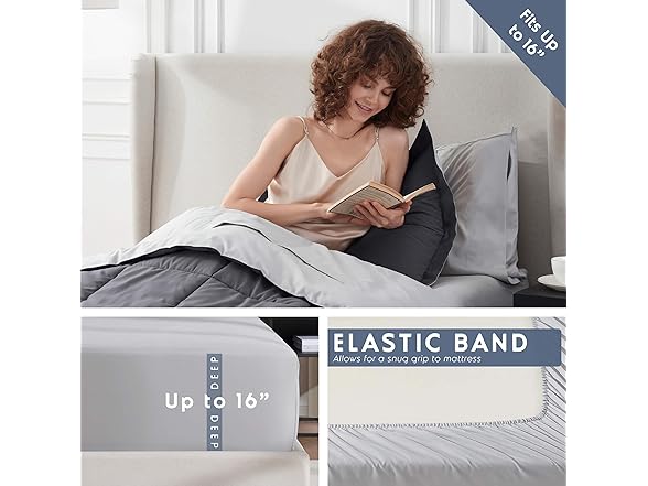 Nestl 7 Piece Twin XL Comforter Set