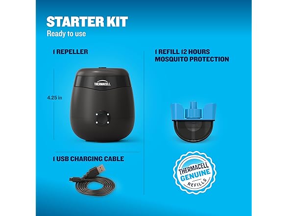Thermacell E55 Rechargeable Mosquito Repeller
